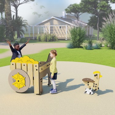 I più piccoli nella fattoria
